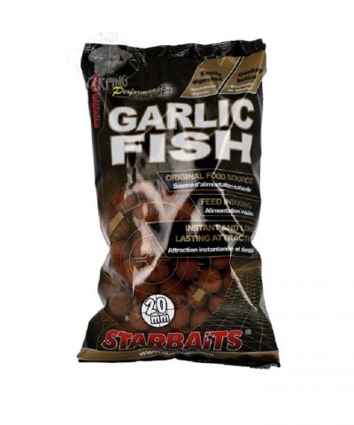 Boilie Probiotic Garlic Fish 24mm 1Kg