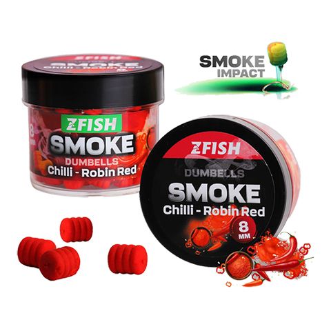 Dumbells Pop-Up ZFish Chilli-Robin Red 8mm